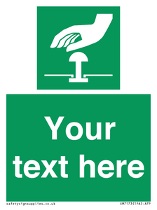 Custom Emergency stop button